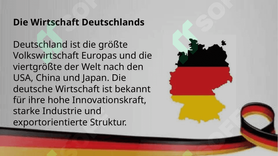 Wirtachaft von Deutschland! 2
