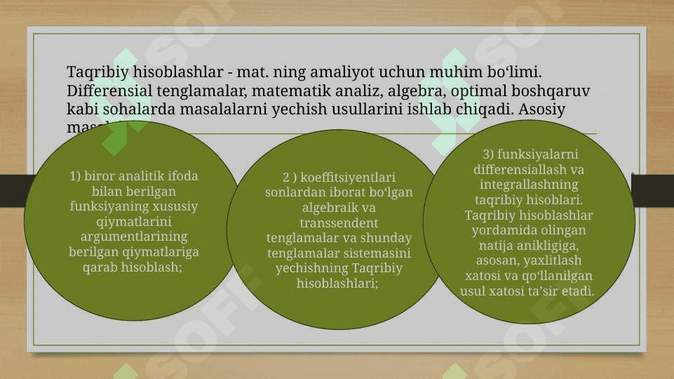 Taqribiy hisob absolyut va nisbiy xato sonlarni yaxlitlash usullari 2