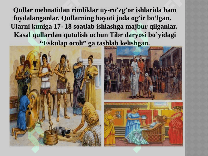 6-sinf tarix 62.Qullar va gladiatorlar.pptx 8