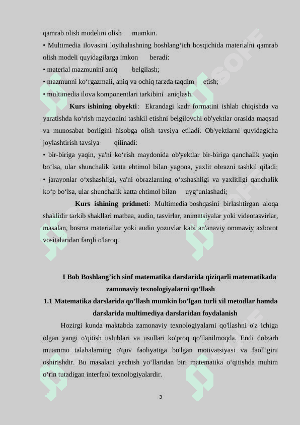 2-sinf matematika darslarida multimediya darslaridan foydalanish 3