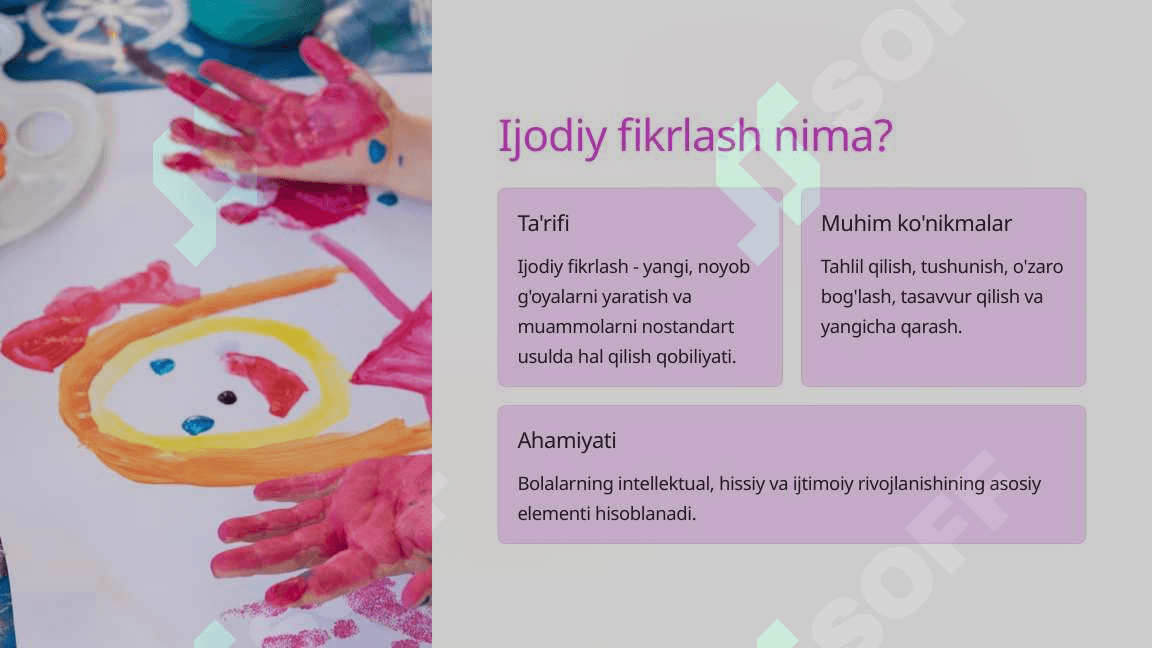Boshlang'ich sinflarda ijodiy fikrlashni rivojlantirish 3