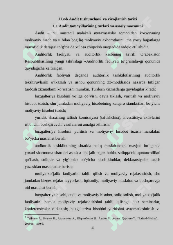 Auditning tamoyillari va funksiyalari 4
