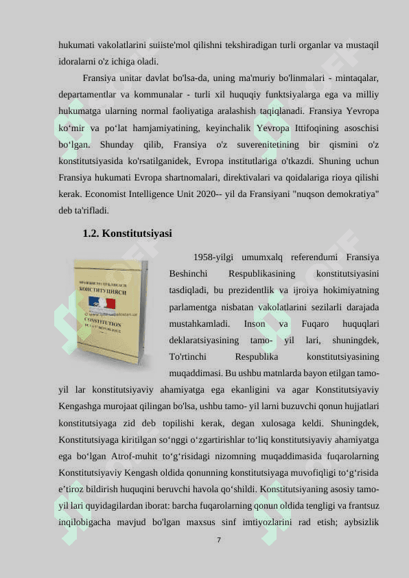 Fransiya turizmi dinamikasi va uning o'ziga xosligi 6