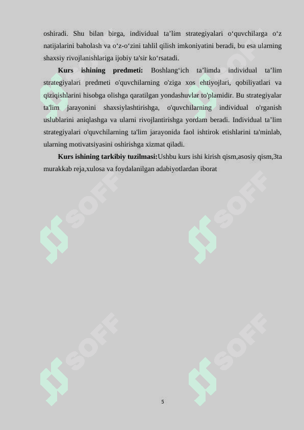 Boshlang‘ich ta’limda individual ta’lim strategiyalari 5