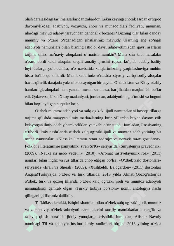 ADABIY ALOQALAR VA ADABIY TA`SIR MASALASI 6