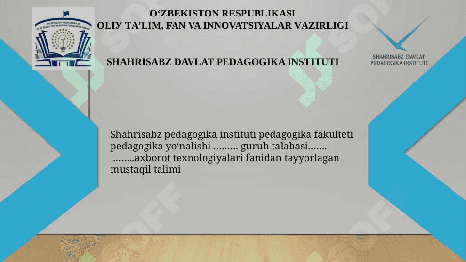 iSpring Suite, Hot Potatoes, MyTestX, EasyQuizzy dasturlari va ularning imkoniyatlari 3
