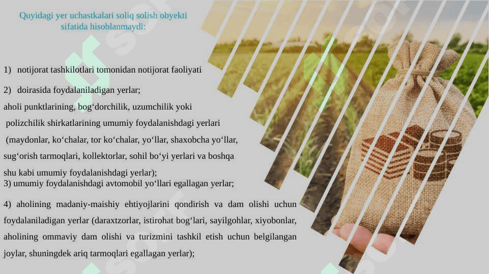 SOLIQLAR VA SOLIQQA TORTISH fanidan mustaqil ta'lim 4