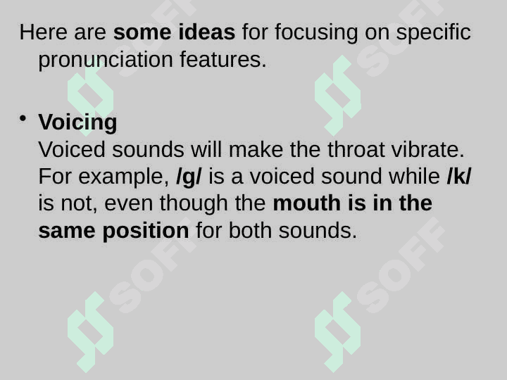 Teaching Pronunciation 7