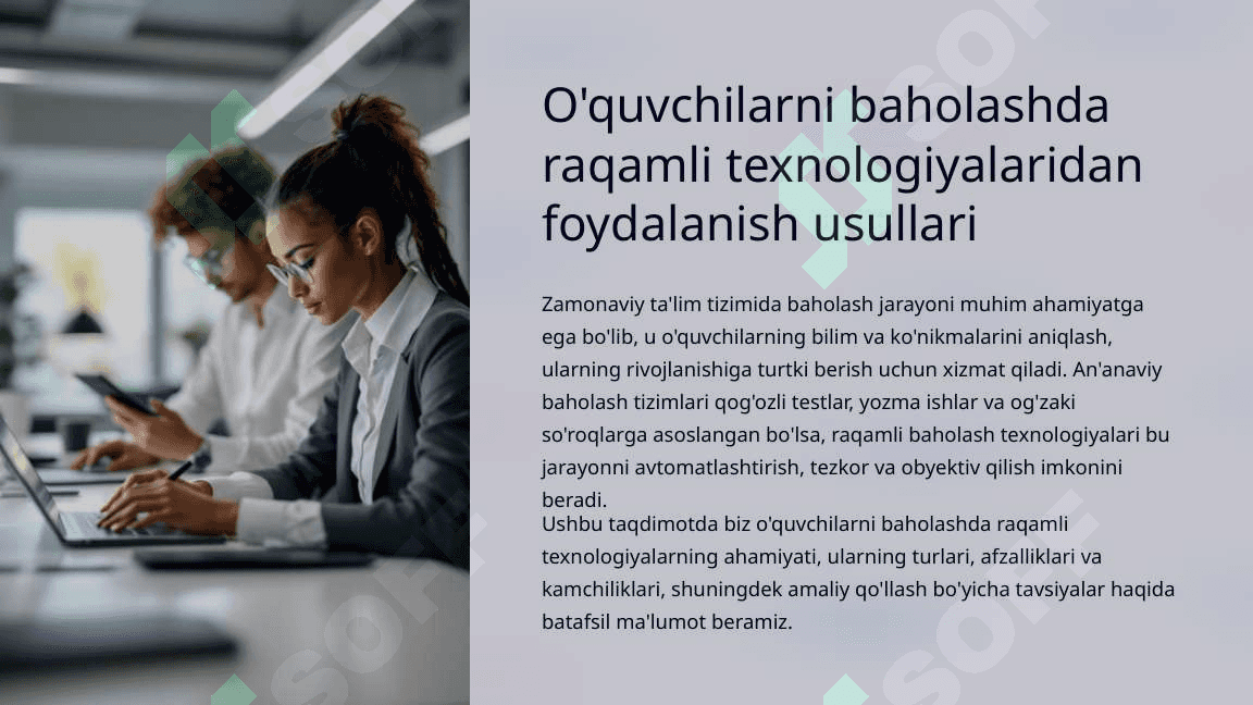 O'quvchilarni baholashda raqamli texnologiyalaridan foydalanish usullari 2