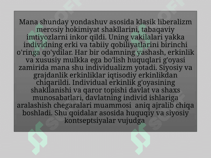 Liberalizm 5