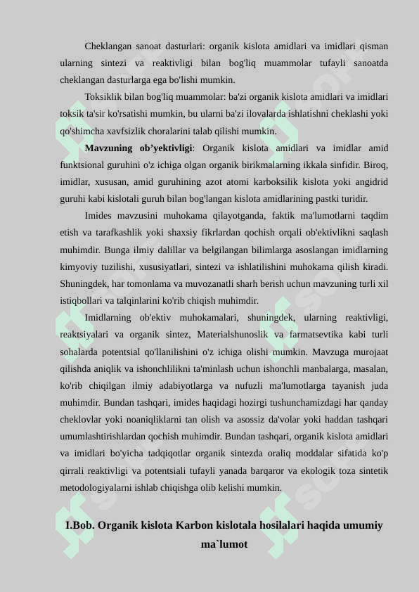 Organik kislota amidlari,imidlari va uratenlar 5