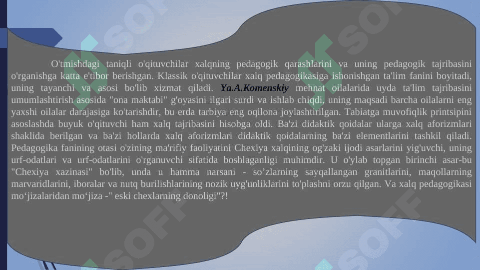 ETNOPEDAGOGIKA FANINING RIVOJLANISH BOSQICHLARI 8