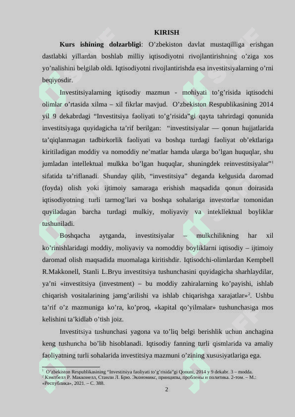 KOMPANIYA MAJBURIYATLARI TARKIBI VA ULARNI SAMARALI BOSHQARISH YO'LLARI 2