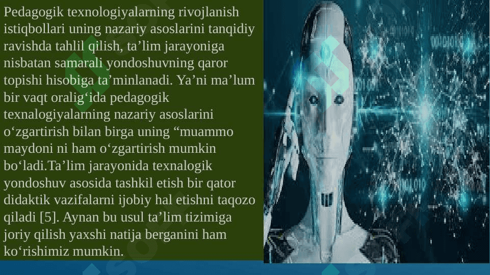 Sun’iy intellektning ta’lim jarayoniga ta’siri 1
