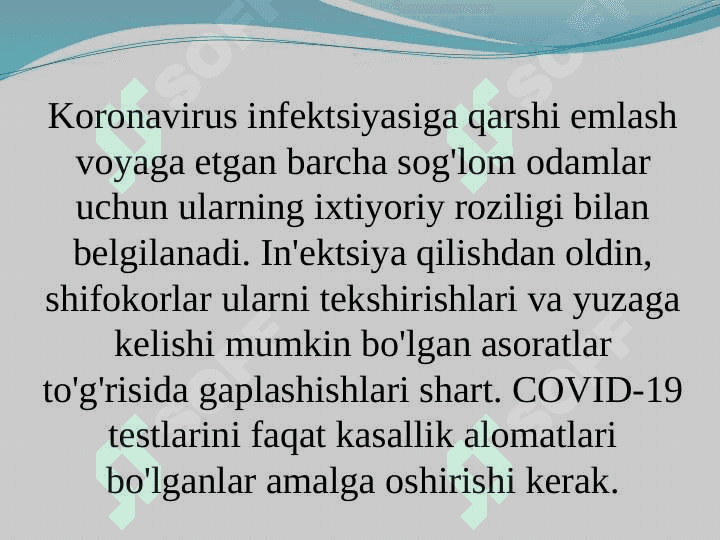 COVID-19 ga qarshi emlash chora-tadbirlari 3