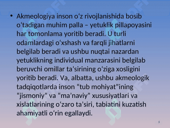 Pedagogik akmeologiya 5