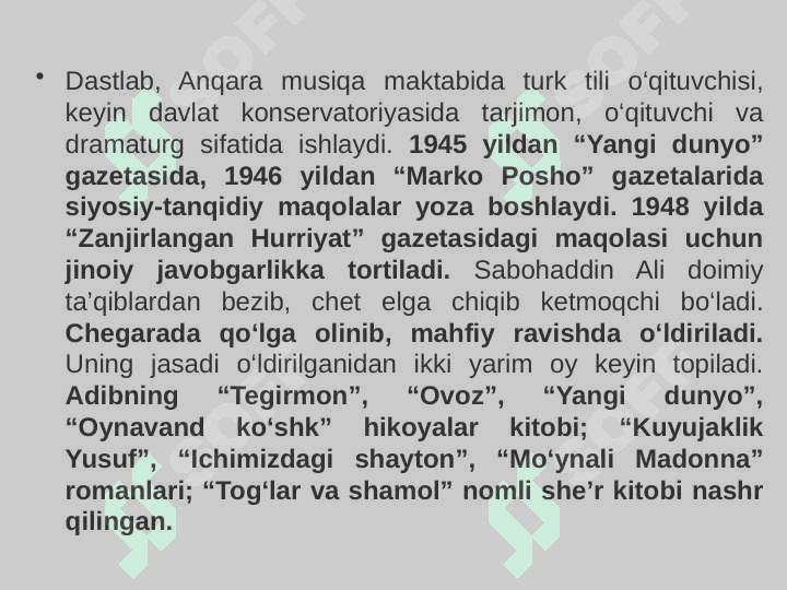 Turkiy tilda soʻzlovchi qardosh xalqlar adabiyoti 8