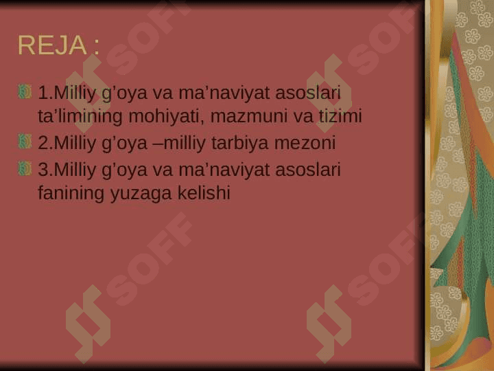 MILLIY G’OYA TA’LIMINING NAZARIY PEDADODIK ASOSLARI 2