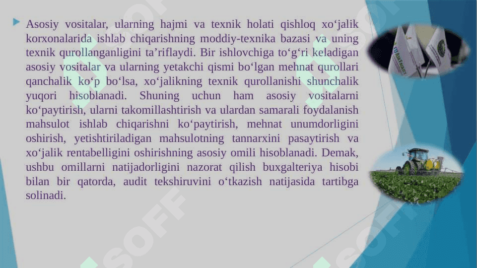 QISHLOQ XO'JALIGI AUDITINING XUSUSIYATLARI 3