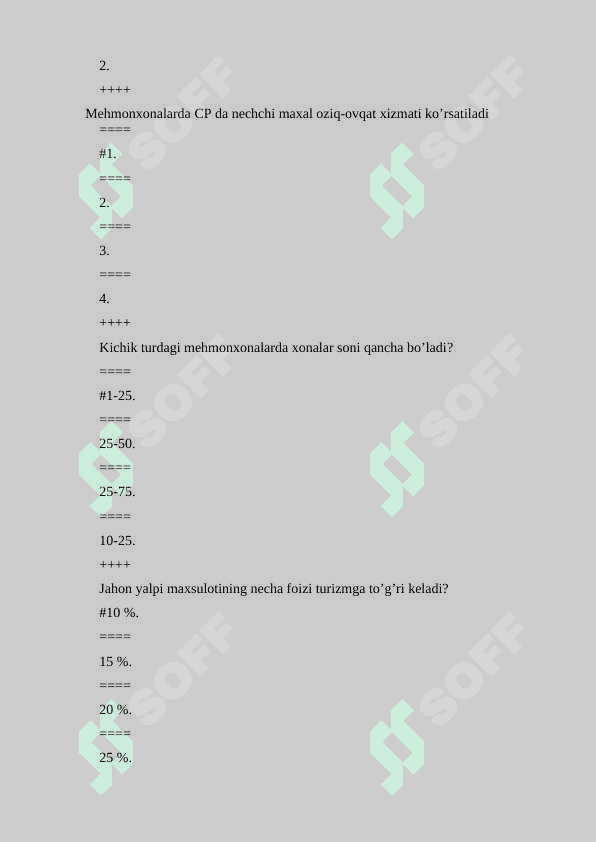 Marketing, brending yakuniy test savollari 5
