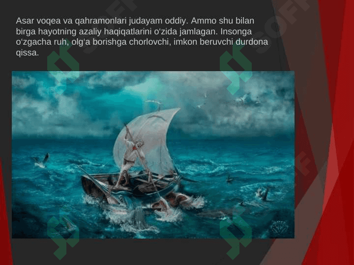 :«Chol va dengiz» – insonning yengilmas irodasi haqida asar 4