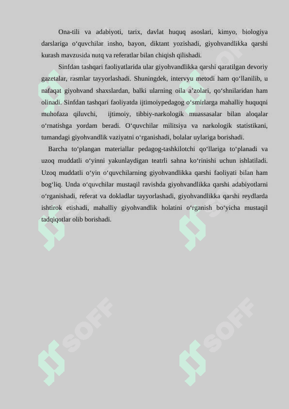 Giyohvandlik deviant xulq shakli sifatida 8