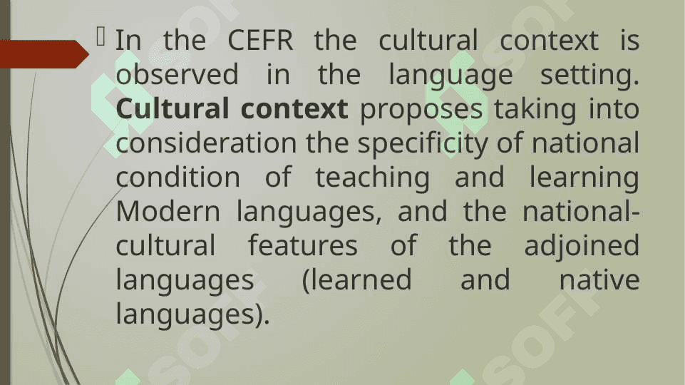 Common European Framework of Reference for Languages: Learning, Teaching, Assessment in the conditions of Uzbekistan 8
