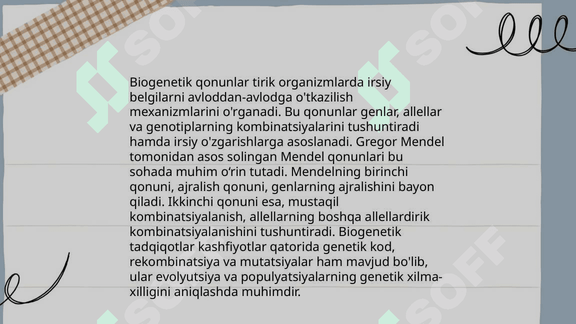 Ontogenez va biogenetik qonun 4