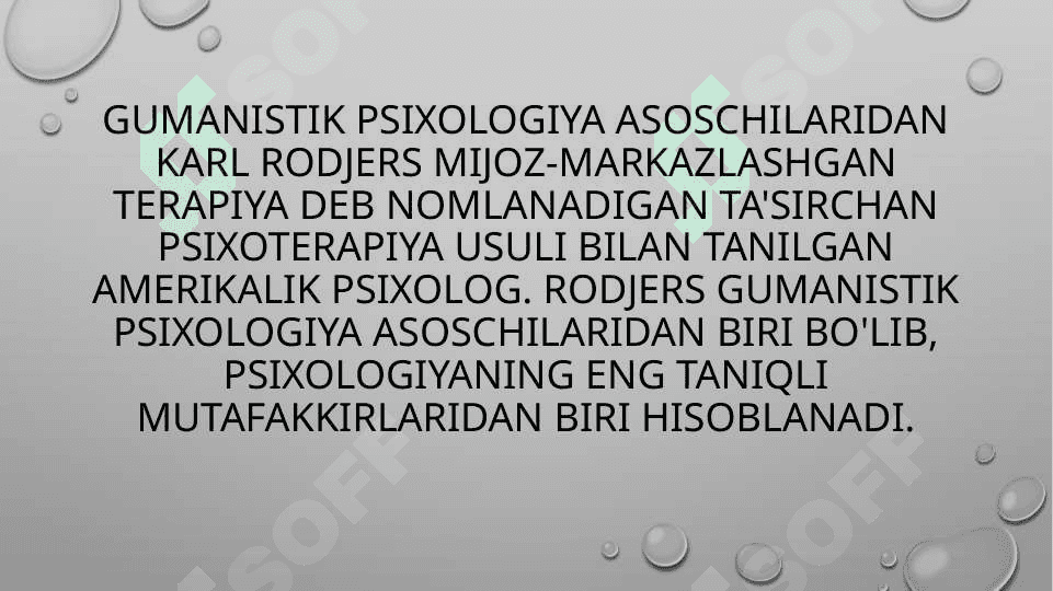 GUMANISTIK PSIXOLOGIYA 3