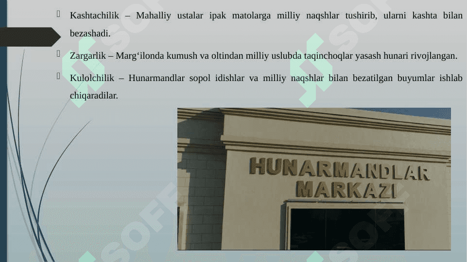MARGʻILON HUNARMANDCHILIK MARKAZI 4