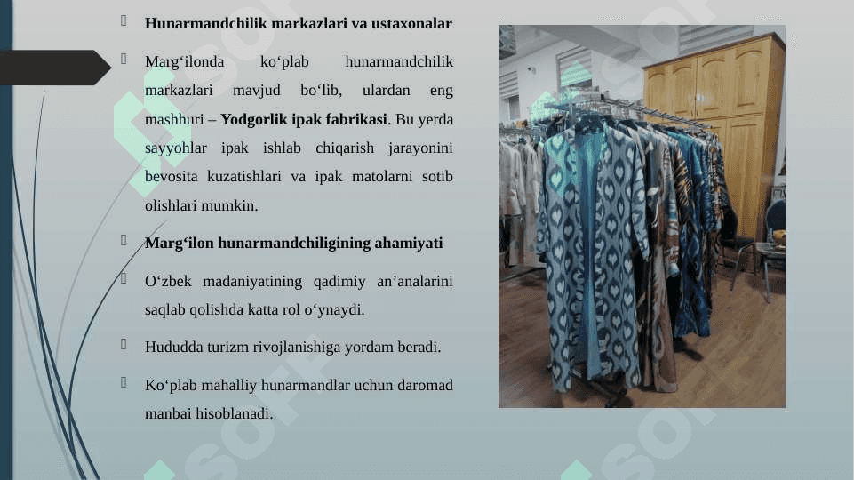MARGʻILON HUNARMANDCHILIK MARKAZI 5