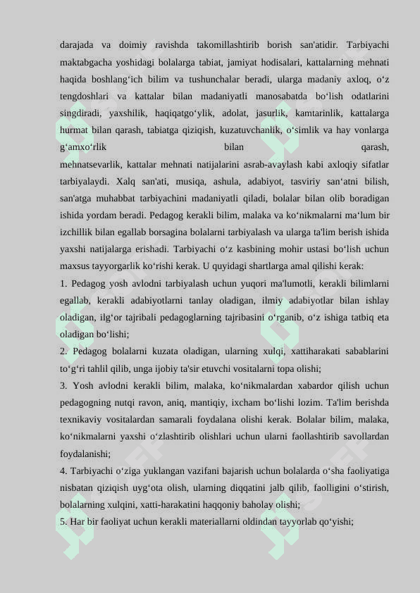 TARBIYACHI VA UNING JAMIYATDA TUTGAN O‘RNI 7
