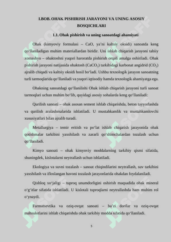 OXAK PISHIRISH TEXNOLOGIK JARAYONI AVTOMATLASHTIRISH 5