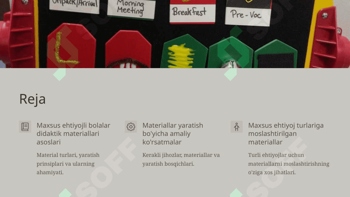 Maxsus ehtiyojli bolalar uchun didaktik materiallar yaratish 2