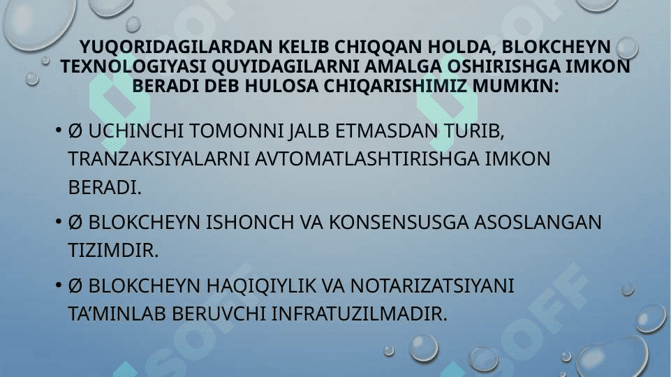 BLOKCHEYN VA MOLIYAVIY TEXNOLOGIYALAR 5