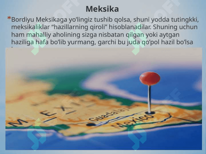 Ba’zi xorijiy mamlakatlarning odob doirasidagi ta’qiqlari. 7