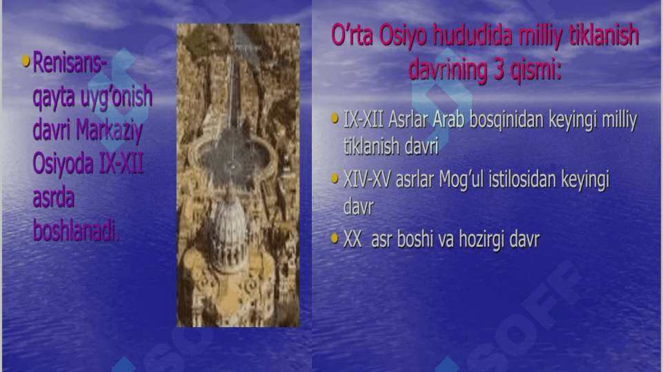 Sharqda uyg`onish davri madaniyati 3