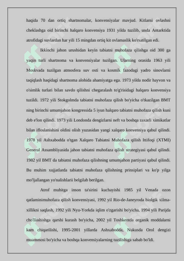 Xalqaro ekologik hamkorliklar va ularning ahamiyati 3