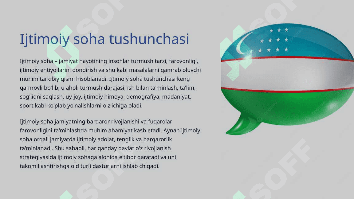 Jamiyatning ijtimoiy sohasi va davlatning ijtimoiy siyosati 3