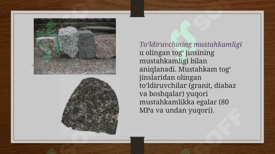 Beton xususiyatlariga to'ldiruvchilarning taʼsiri 2