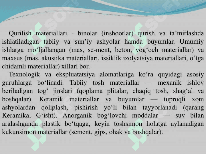 Qurilish materiallarining haqiqiy va oʻrtacha zichligini aniqlash 2