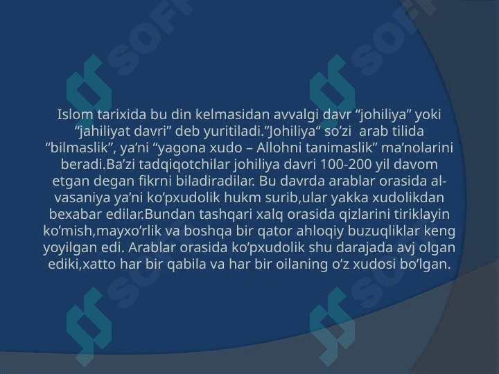 Islom ta'limoti asoslari 5