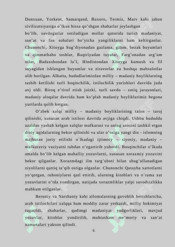XX ASRNING 60-80 YILLARIDA O'ZBEKISTONDA FAN VA MADANIYAT 6