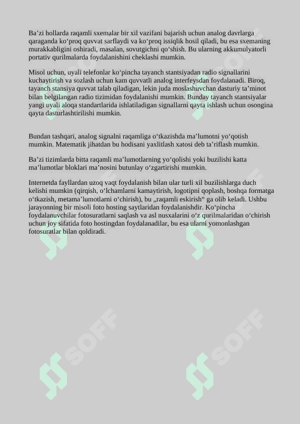 Telekommunikatsiya tarmoqlarini loyihalashtiris 8