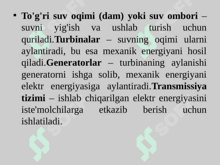 GIDROELEKTR STANSIYALAR HAQIDA UMUMIY MALUMOT 4