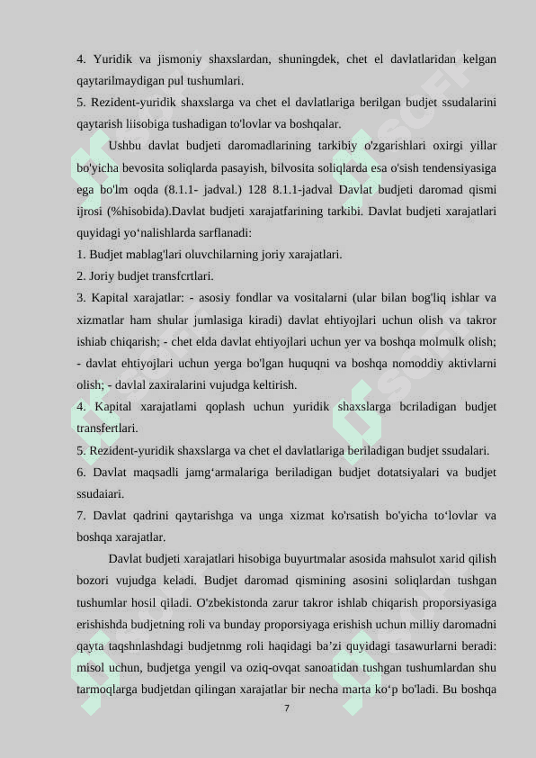 SOLIQLAR VOSITASIDA IQTISODIYOTNI TARTIBGA SOLISH MAXANIZIMI 6