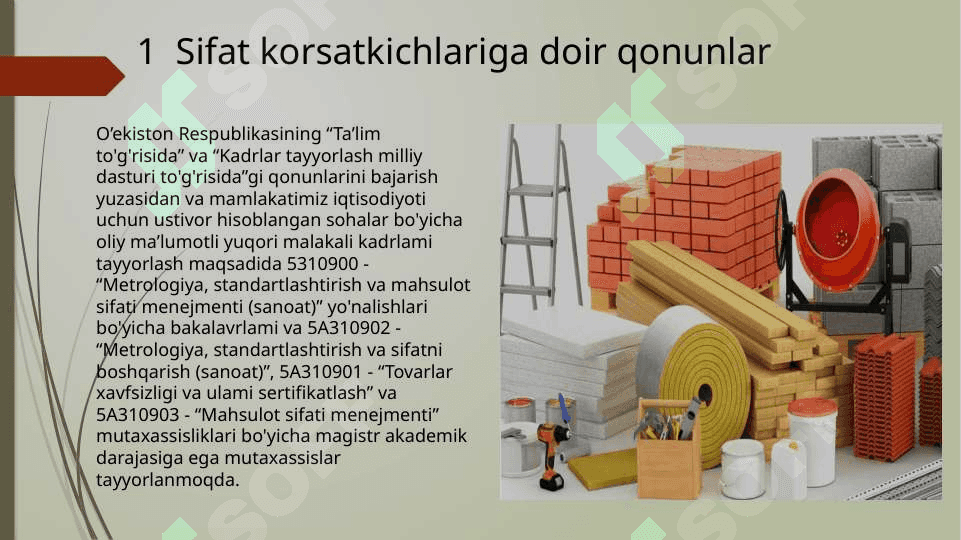 Metralogiya,standartlashtirish va mahsulot sifati menejmenti 3