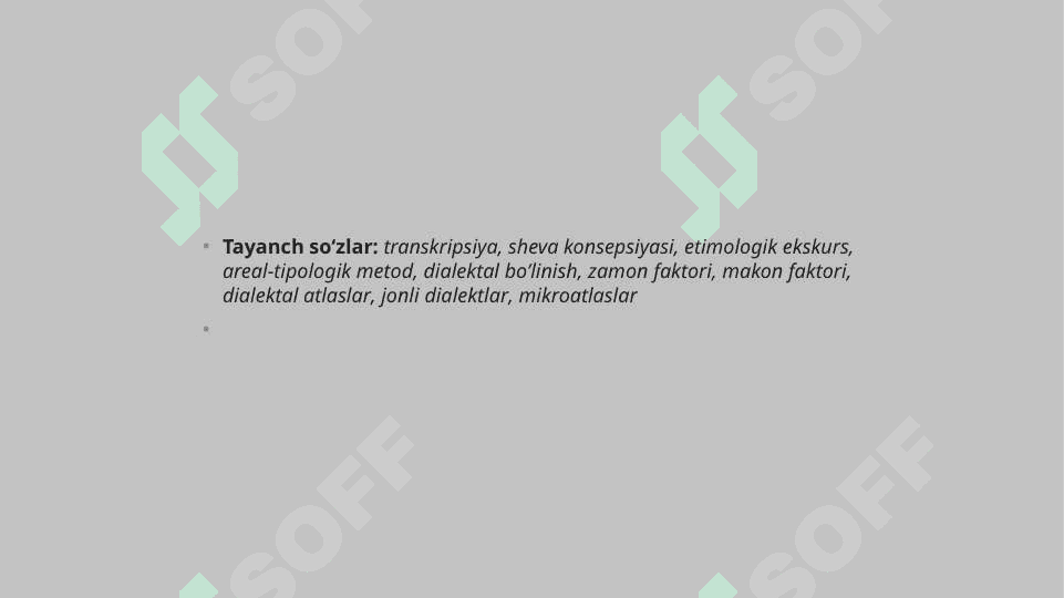Areal lingvistikaning metodologik va metodik asoslari 3