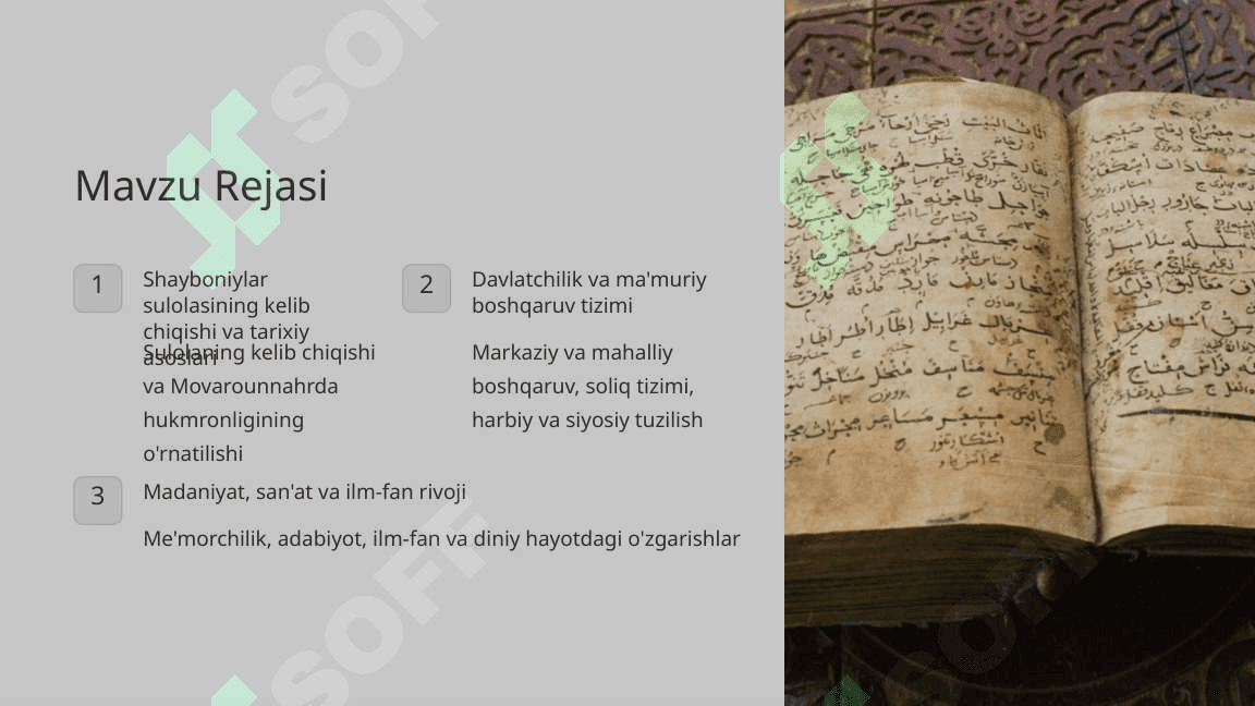 Shayboniylar Davri O'zbekiston Tarixidagi Oltin Sahifa 2