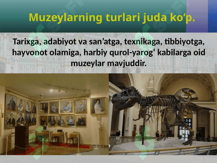 Muzey  ... 5- sinf 4
